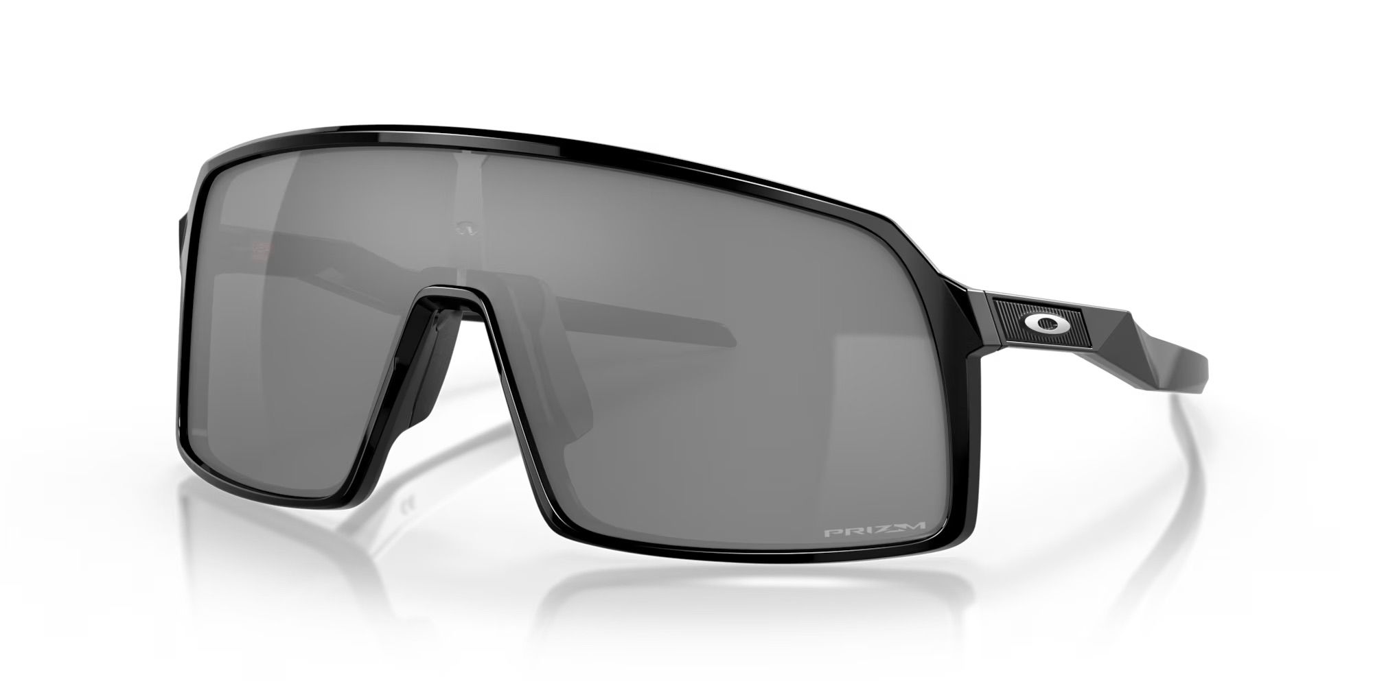 prizm black Lenses,  polished black Frame