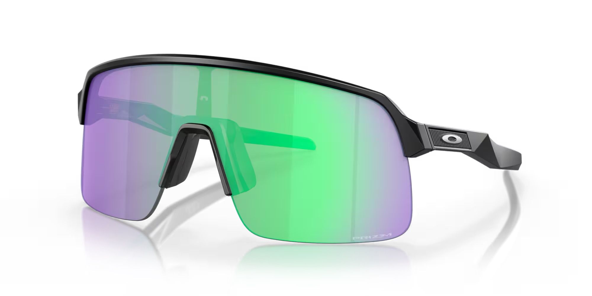 prizm road jade Lenses,  matte black Frame