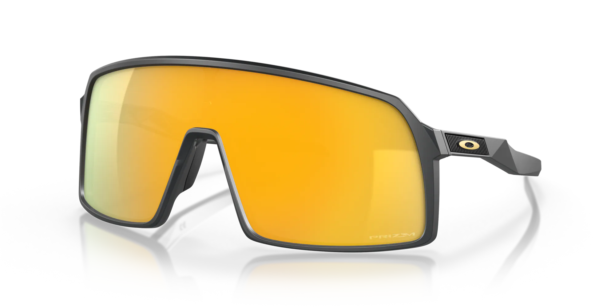 prizm 24k Lenses,  matte carbon Frame