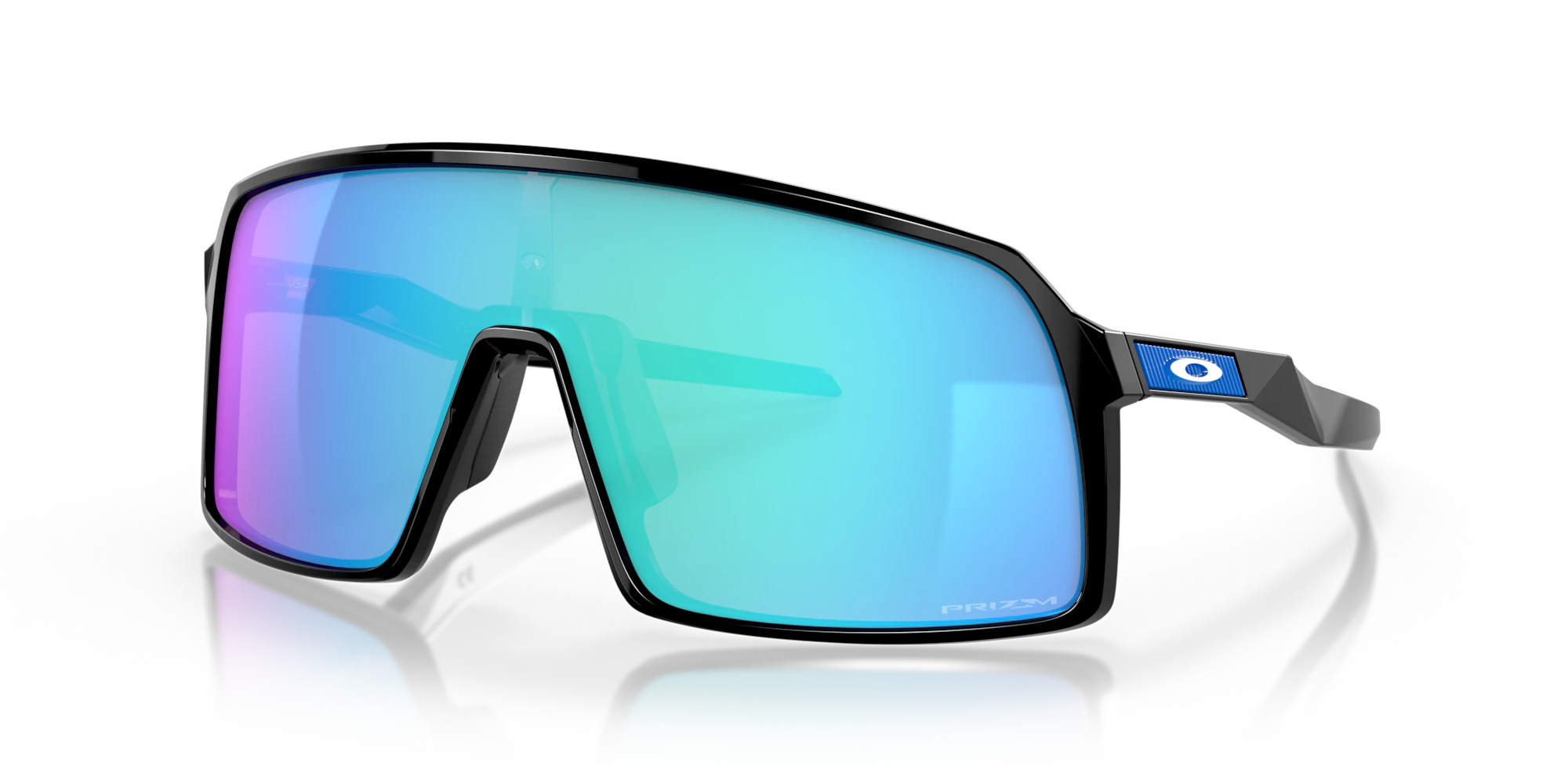 prizm sapphire Lenses,  polished black Frame